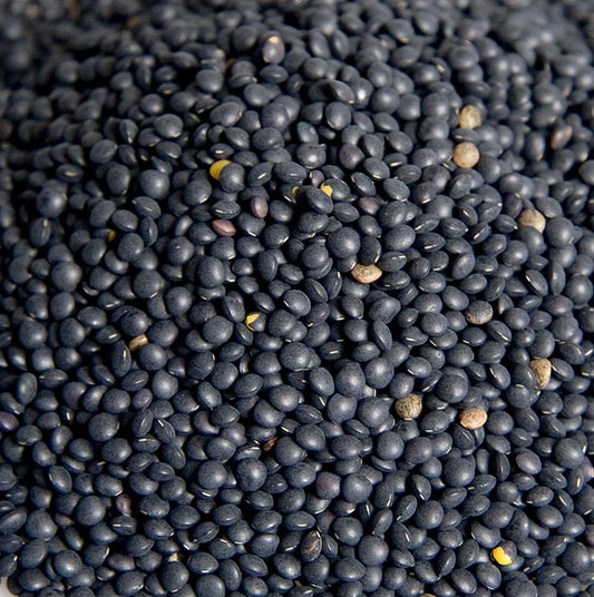 Linzen, Beluga, zwart, BIO, 1 kg