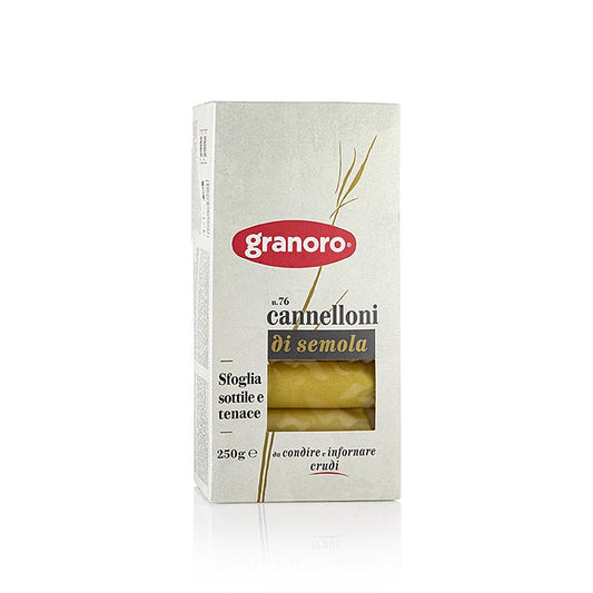 Granoro Cannelloni, ca. 25 rolletjes/pakjes, nr. 76, 250 g