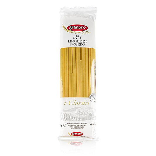Granoro Lingue di Passero, bandpasta, 3 mm, nr. 3, 500 g