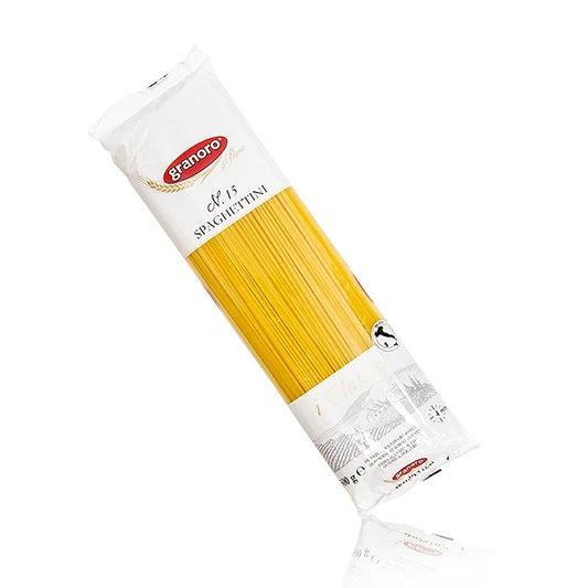 Granoro Spaghettini, dunne spaghetti, 1,2 mm, nr. 15, 500 g