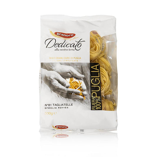 Granoro Tagliatelle, 6 mm, bandpasta nestjes nr. 81, 500 g