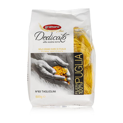 Granoro tagliolini nidi, 2 mm, bandpasta, nr. 83, 500 g