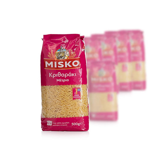 Misko - rijstnoedels uit Griekenland, 10 kg, 20 x 500 g