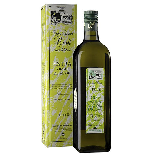 Carolis Extra olijfolie van eerste persing, Antica Fattoria, 1 liter fles