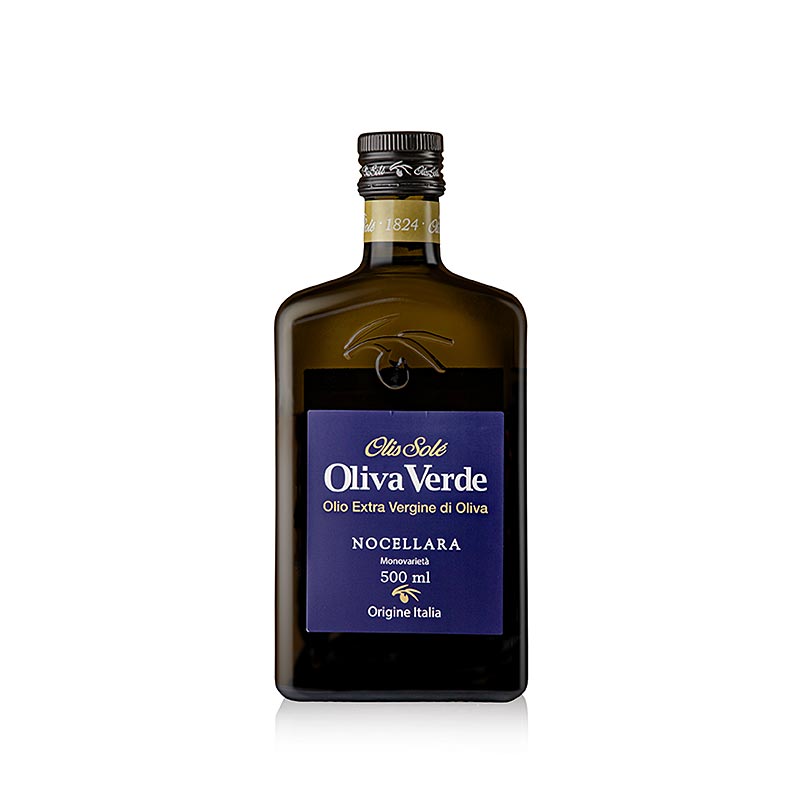 Extra vierge olijfolie, Oliva Verde, van Nocellara-olijven, 500 ml