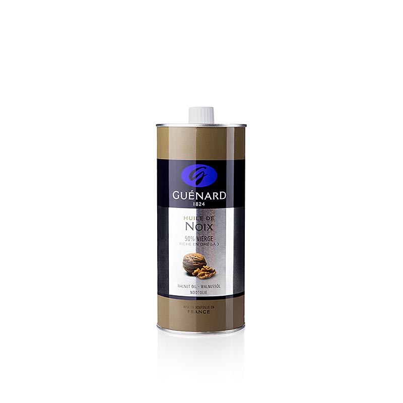 Guénard walnootolie, eerste keus, 500 ml - koudgeperste olie van topkwaliteit voor culinair gebruik