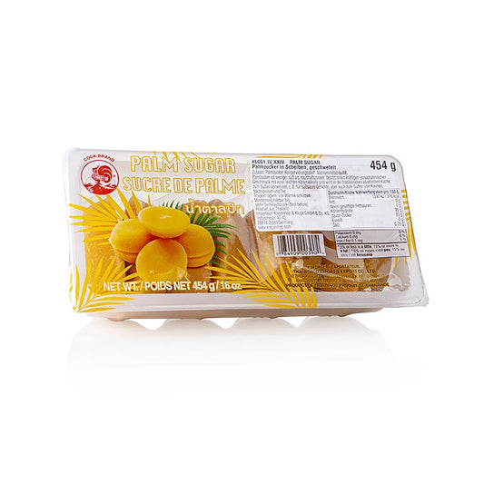 Palm suiker, in plakjes, 454 g