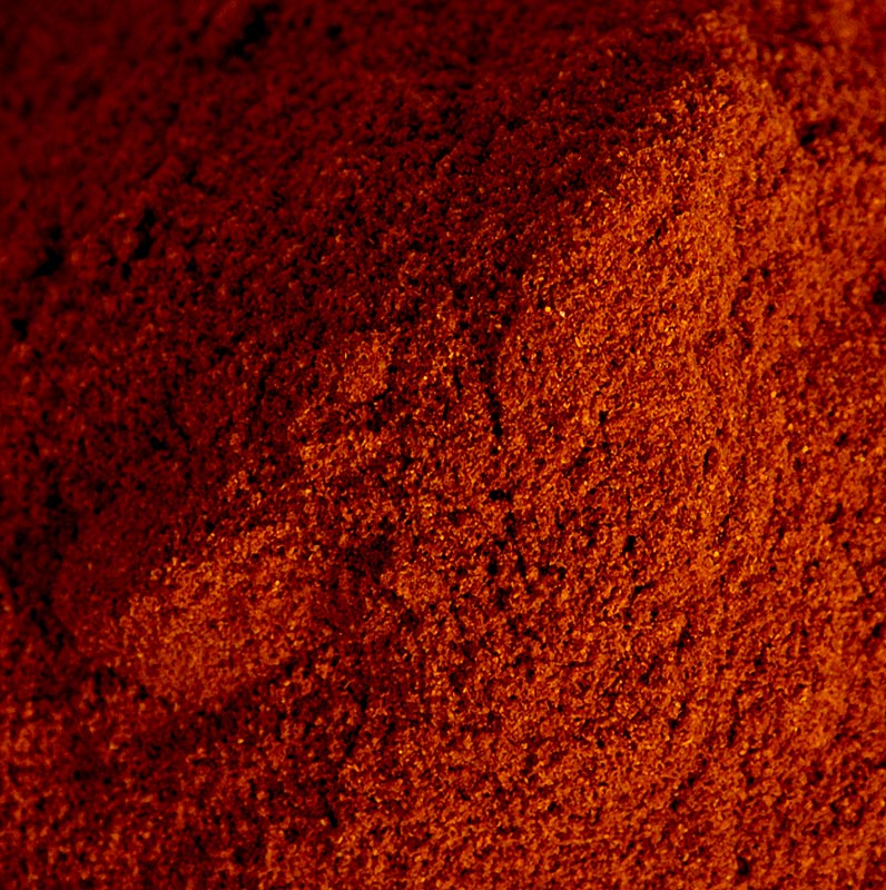 Gemalen, hete paprikapoeder in verpakking van 1 kg voor culinaire toepassingen
