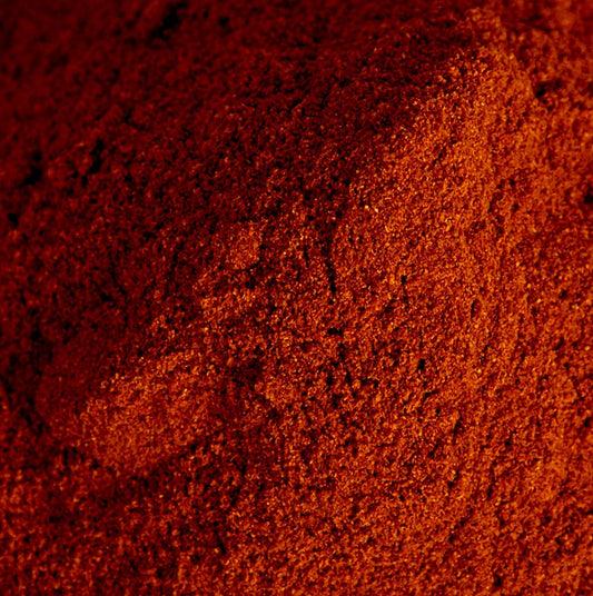 Gemalen, hete paprikapoeder in verpakking van 1 kg voor culinaire toepassingen