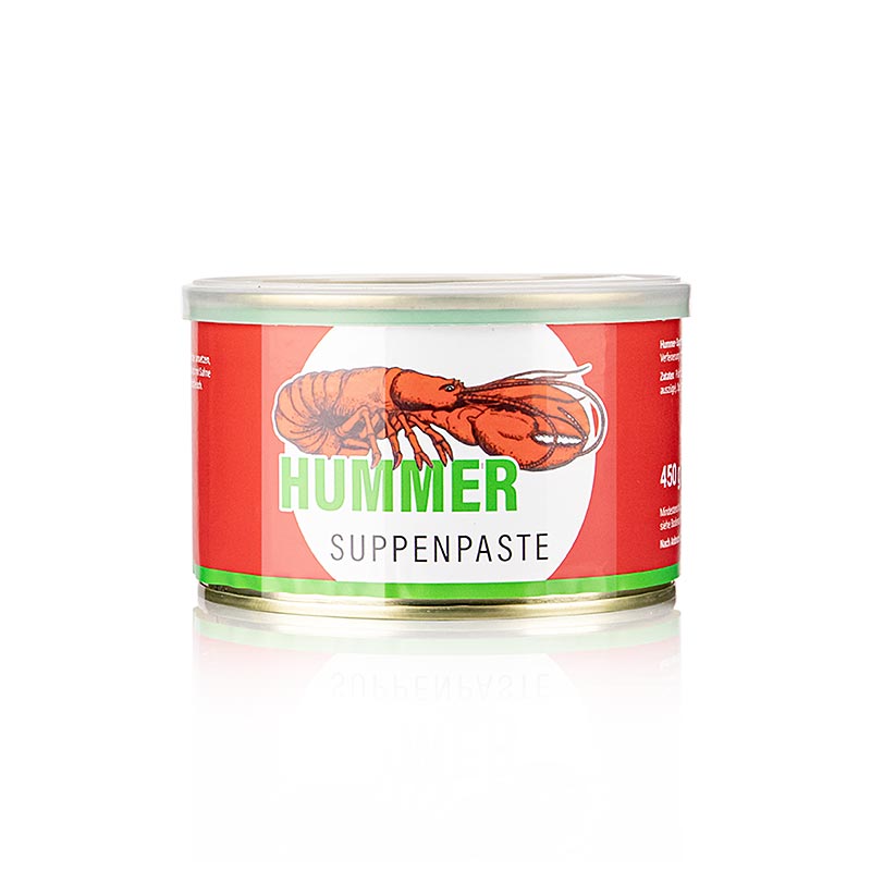 Verpakte 450g Kreeftensoeppasta, een heerlijke en authentieke pastavariant van kreeftensoep