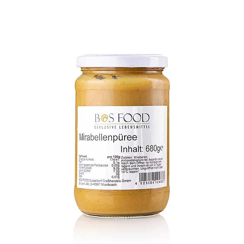 Puree/pulp - Mirabelle, fijn gezeefd, 680 g