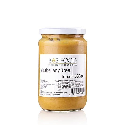 Puree/pulp - Mirabelle, fijn gezeefd, 680 g