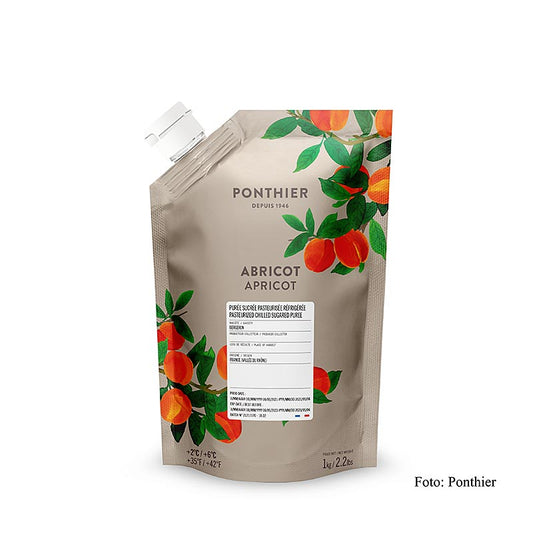 Puree - abrikoos, met suiker, 1 kg