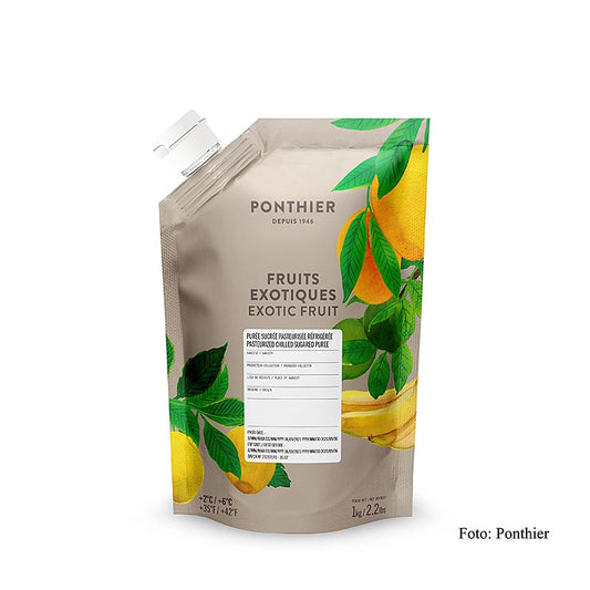 Puree - Exotenmix, met suiker, 1 kg