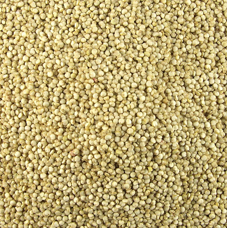 Quinoa Royal, een lichtgekleurde, biologische 1 kg zak quinoa uit Bolivia, het wondergraan van de Inca's