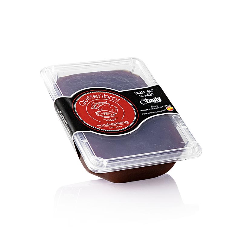 Kweeperenbrood - Dulce de Membrillo (kweeperengelei / kweeperenpek), 400 g - Zoete gelei gemaakt van kweeperen, ook bekend als kweeperenbrood