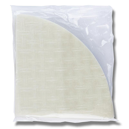 Rijstpapier, driehoekig, 15 cm zijlengte, 500 g, 57 vellen