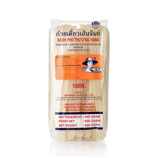 Rijsttagliatelle, 10 mm breed, 400 g