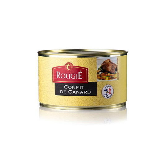 Gekonfijte eendenpoten van Rougie, een verpakking van 4/5 poten, totaal 135 kg