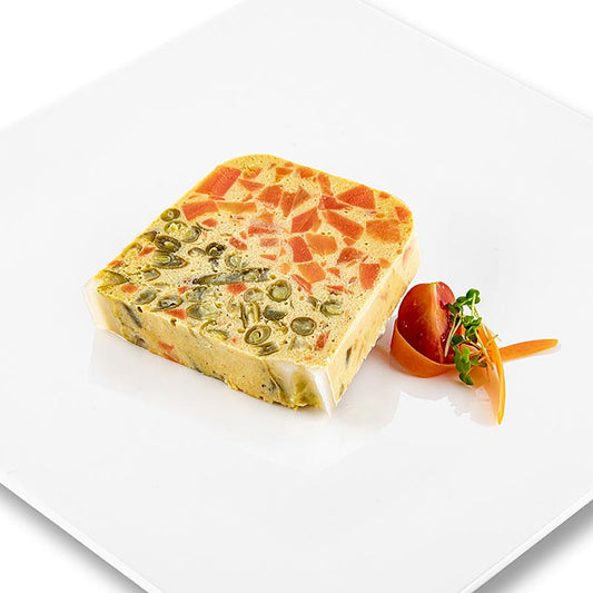 Delicious and colorful 1 kg vegetable terrine by Rougiè
