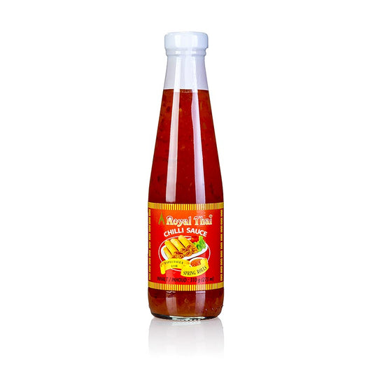 Delicious and tangy 275 ml bottle of chili sauce for spring rolls