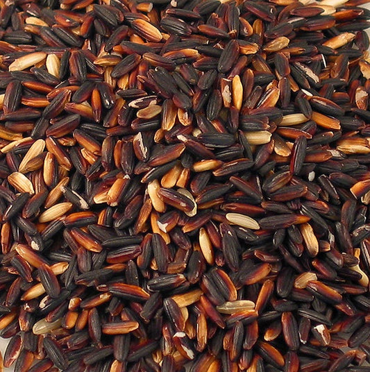 Zwarte kleefrijst, nootachtige smaak, populair voor desserts, 1 kg