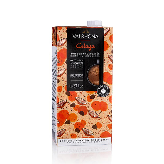 Valrhona drinkchocolade "Celaya", klaar om te drinken, 1 l
