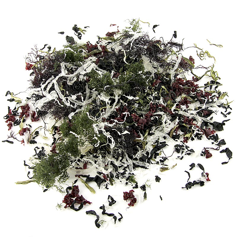Kaiso Dried Seaweed Mix, gedroogd zeewier, 6 soorten zeewier voor Kaiso-salade, 100 g