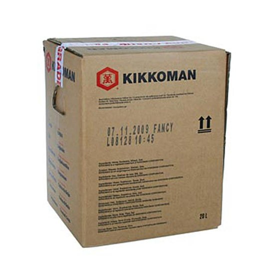 Sojasaus - Shoyu Fancy, Kikkoman, Japan, 20 liter - Traditionele Japanse sojasaus van het merk Kikkoman in een fles van 20 liter