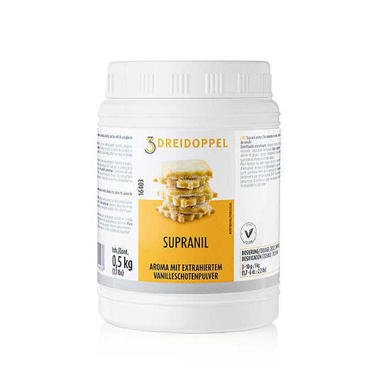 Supranil - Vanilleconcentraat poeder, Dreidoppel, nr. 164, 500 g