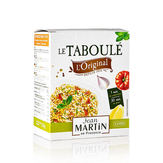 Taboulé kant-en-klare mix, 1 pot saus en 1 zak couscous, 630 g