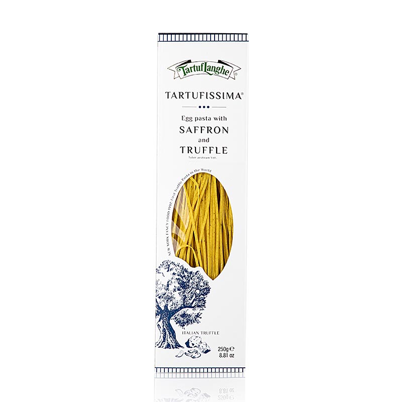 Tartuflanghe truffelpasta, saffraan, met 3% zomertruffel 250 g