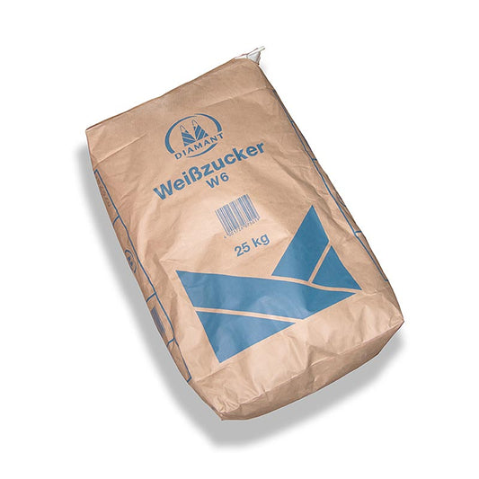 Zand suiker SFB = zeer fijne bakkerssuiker, 25 kg - Een grote zak zeer fijne bakkerssuiker van 25 kg