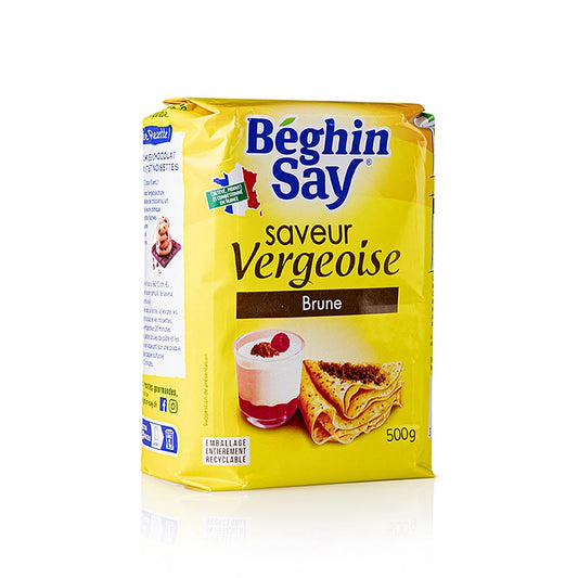 Vergeoise suiker, bruin, met karamelaroma, 500 g