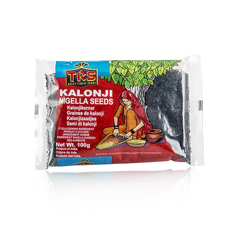 Zwarte komijn of ui zaden, ook bekend als nigella, 100 g verpakking
