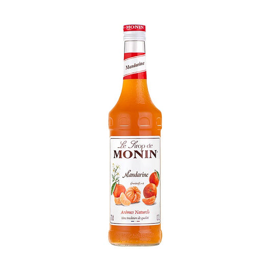 Monin mandarijn siroop, 700 ml - heerlijke siroop met sappige mandarijnsmaak, perfect voor cocktails en mocktails