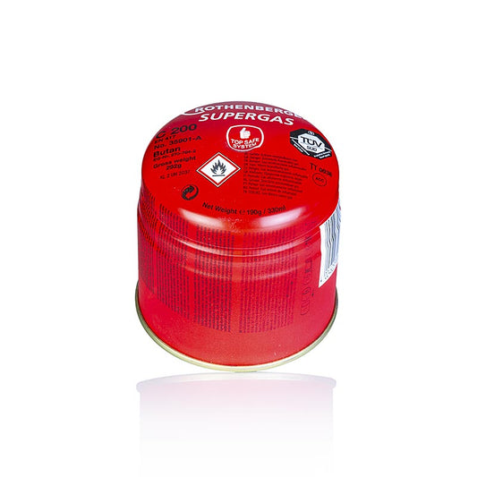 Gaspatroon, voor gasbrander, 190 g - Lightweight and portable fuel canister for outdoor gas burners