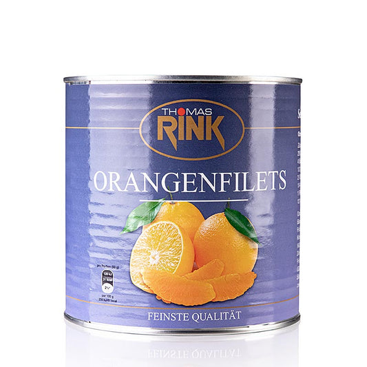 Sinaasappelpartjes - gekalibreerde partjes, licht gesuikerd, 2,65 kg