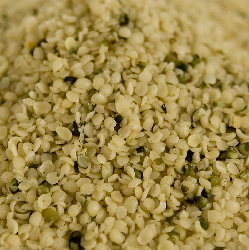 Hennepzaad, gepeld, ongebrand, biologisch, 1 kg