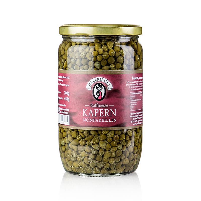 Kappertjes "Nonpareilles", ø 8mm, Rafinesse, 700 g