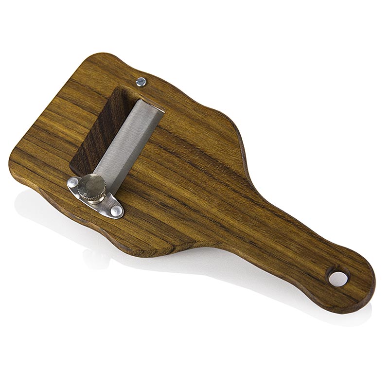 Truffelschaaf, hout, glad mes, 1 stuk