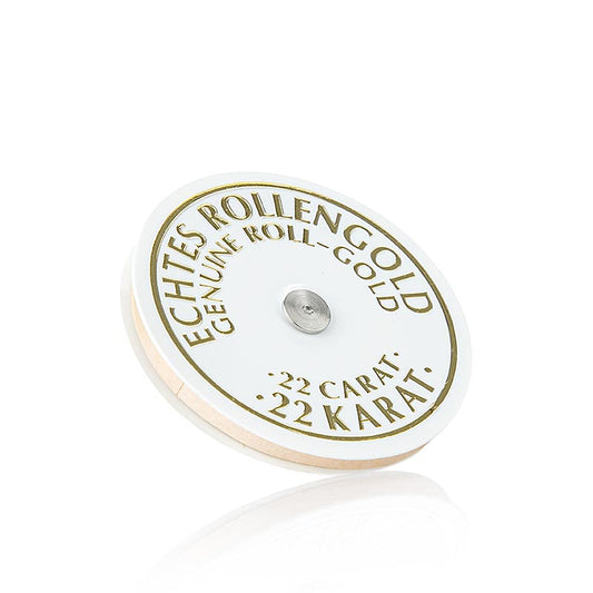 Goud - rolgoud, 22 karaat, 3 mm breed, E175, 21 m