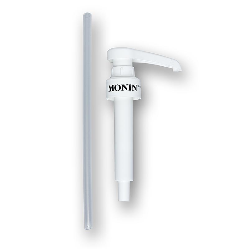 Monin pomp voor nauwkeurig doseren van 0,7 liter siroopflessen, handige accessoire voor professioneel gebruik in de horeca