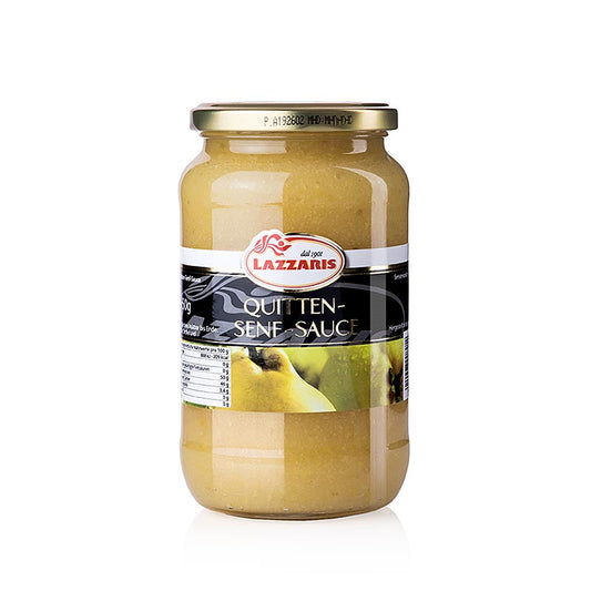 Lazzaris -Kweepeer-mosterdsaus, naar Ticinese wijze, 650 g