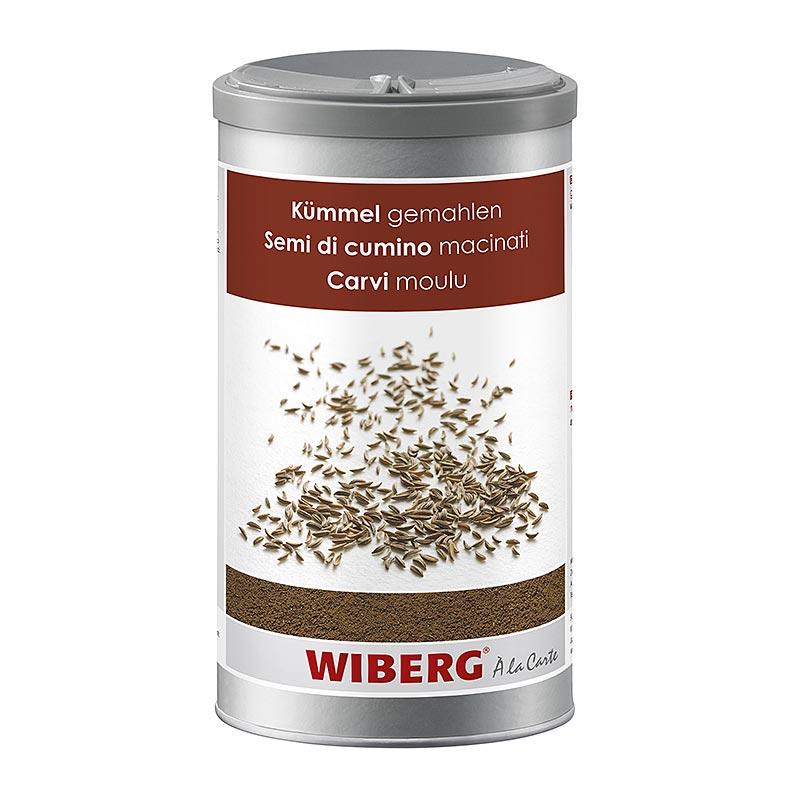 Gemalen komijn van Wiberg, verpakt in 600 gram verpakking, perfect voor jouw favoriete gerechten