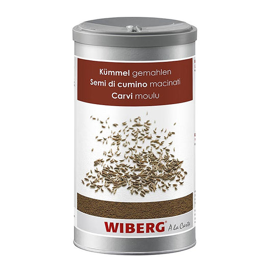 Gemalen komijn van Wiberg, verpakt in 600 gram verpakking, perfect voor jouw favoriete gerechten