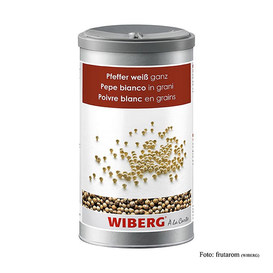 Wiberg witte peper, heel, 735 g - verpakte kruiden en specerijen voor culinaire bereidingen
