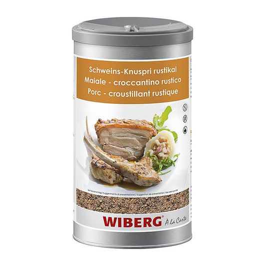 Wiberg Varkens-Knuspri rustiek, kruidenzout, 880 g