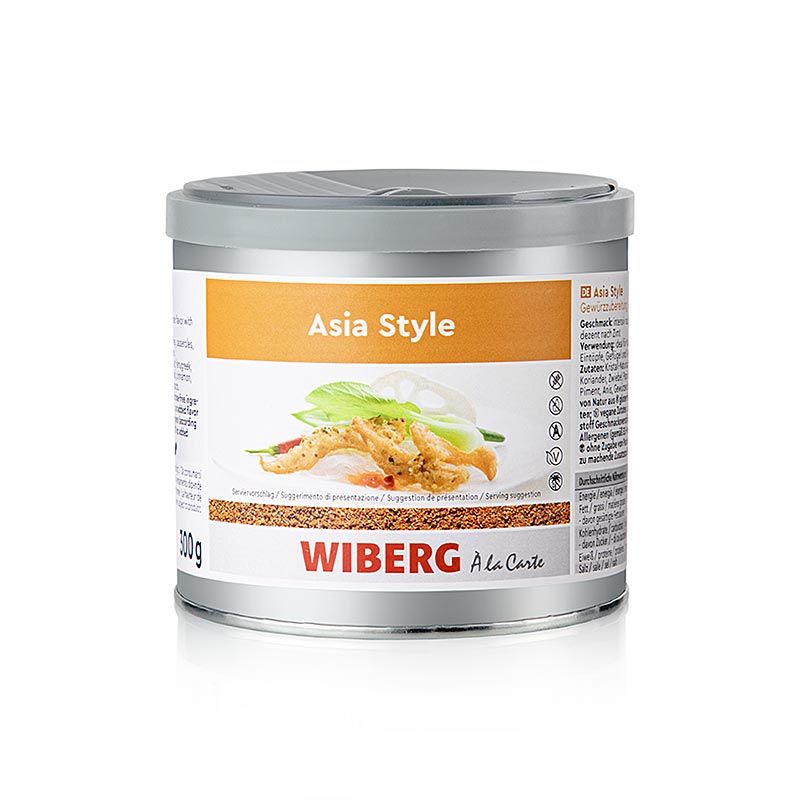 Kruidenpreparaat van Wiberg Asia Style, 300 g, perfect voor Aziatische gerechten