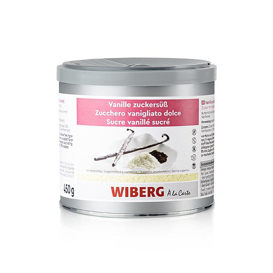 450 g Wiberg Vanille Zuckersüß, suiker met vanille-extract, productafbeelding